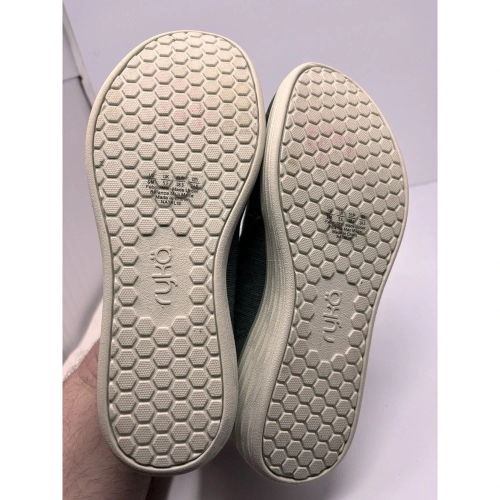 Ryka Natalie Slip-on Women's 6M Green Sneakers‎
